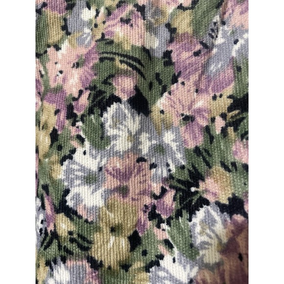 Polagram 3X Floral Cottagecore Whimsy Puff Sleeve Square Neck Dress Feminine - Picture 4 of 10